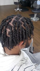locs hair style male